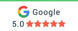 5-star rated on Google reviews