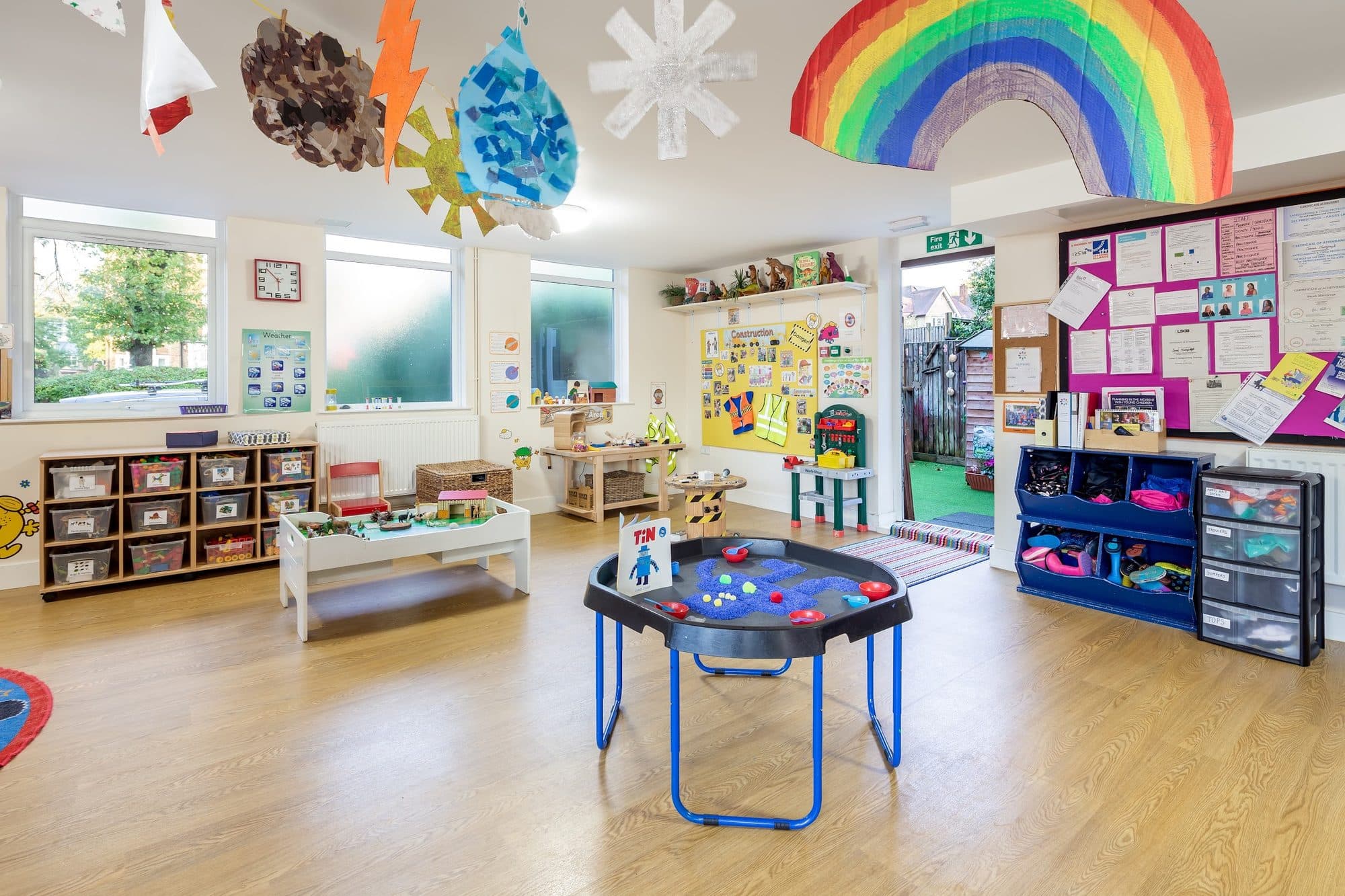 The playroom at 345 Pre School in Muswell Hill, shot for their virtual tour