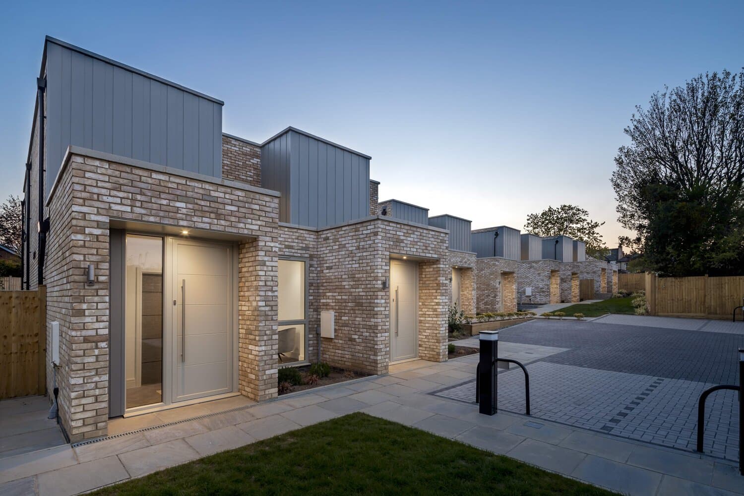 ARCO Developments scheme at dusk