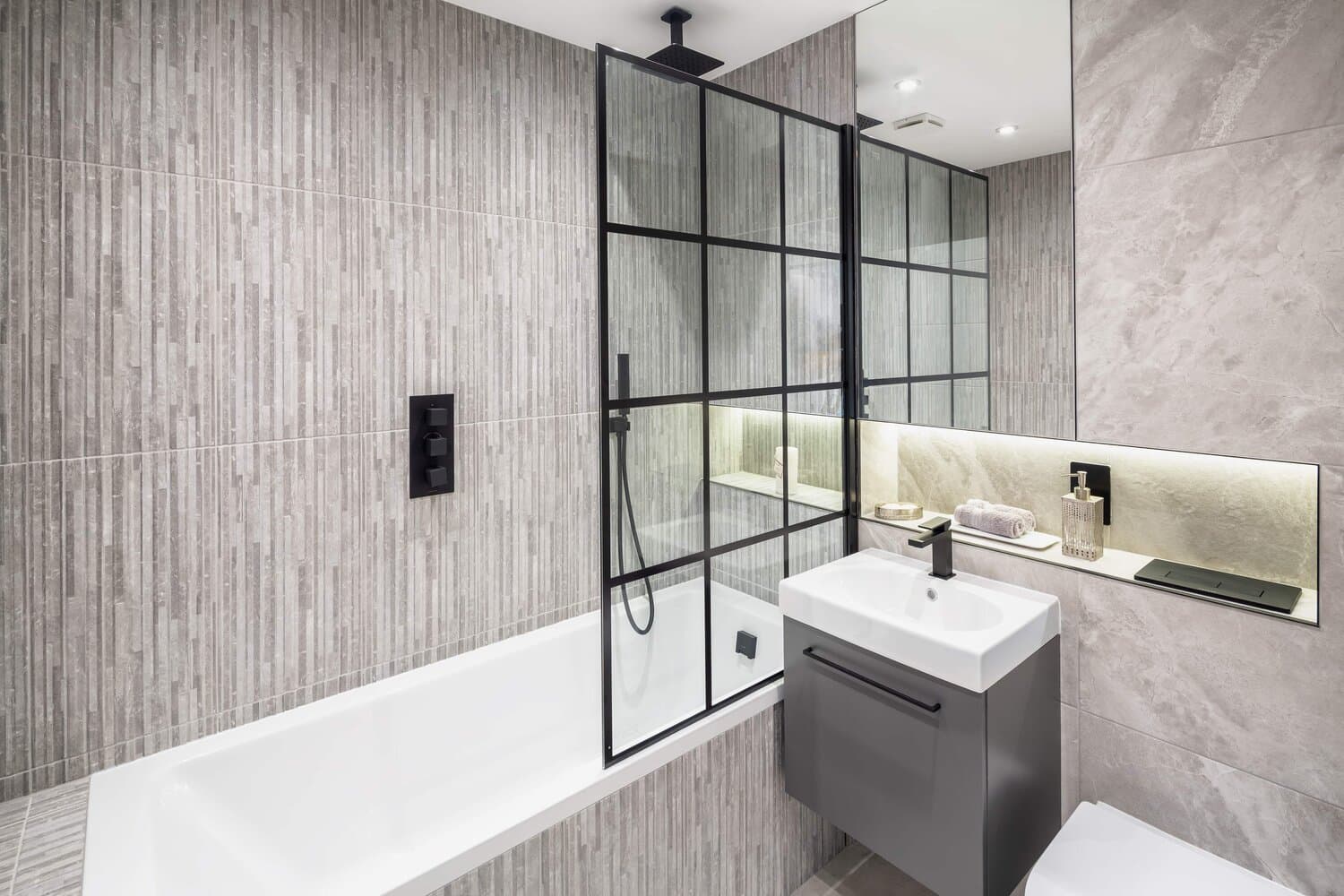Completed interiors, Welwyn Garden City