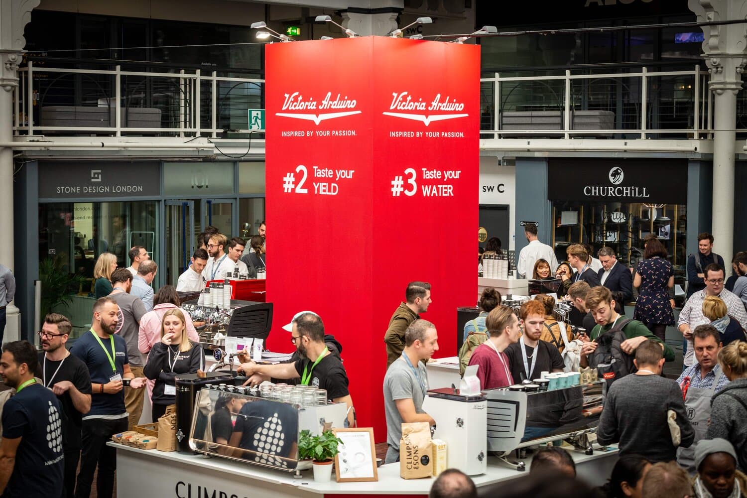 Caffè Culture 2019 trade show photographed by Biztour